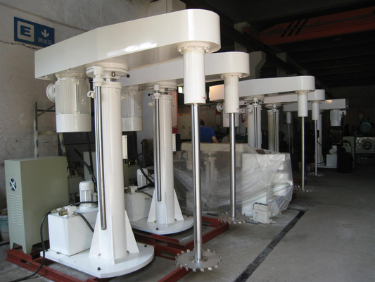 7.5kw-45kW Industrial Paint Mixer 1000kg Industrial Paint Disperser Machine