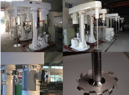 7.5kw-45kW Industrial Paint Mixer 1000kg Industrial Paint Disperser Machine