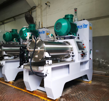 Large Flow 5-10um Inks Wet Grinding Mill Bead  With Touch Screen higher efficiency