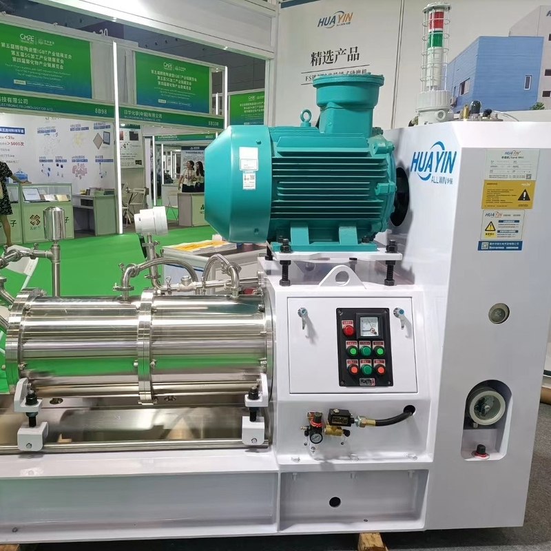50L Wet Bead Mill For Peanut Paste Almond Paste With Higher Efficiency