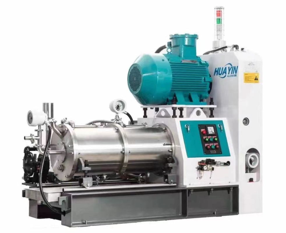 20L 30L  Horizontal Bead Mill For Water And Solvent Ink ,Car Paint, SC with higher efficiency