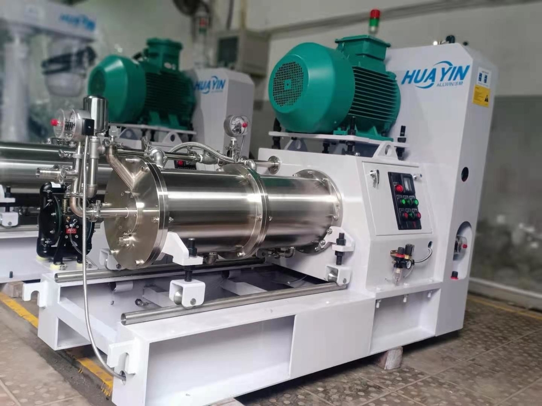 Non Explosion Silicon Ceramics 30L Bead Mill Machine With Assembly Type Meachanical Seal