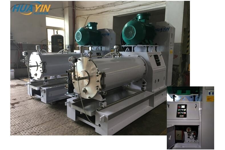 Static Discharging 200L Wet Grinding Mill  Paint Grinding Machine ​ Chemical Fiber SS304 Steel